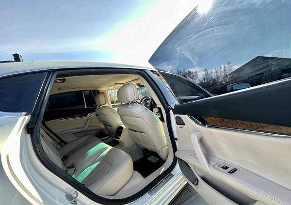 Maserati Quattroporte cena 143000 przebieg: 52000, rok produkcji 2014 z Łowicz małe 254